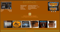 Desktop Screenshot of goodolddaysinc.com